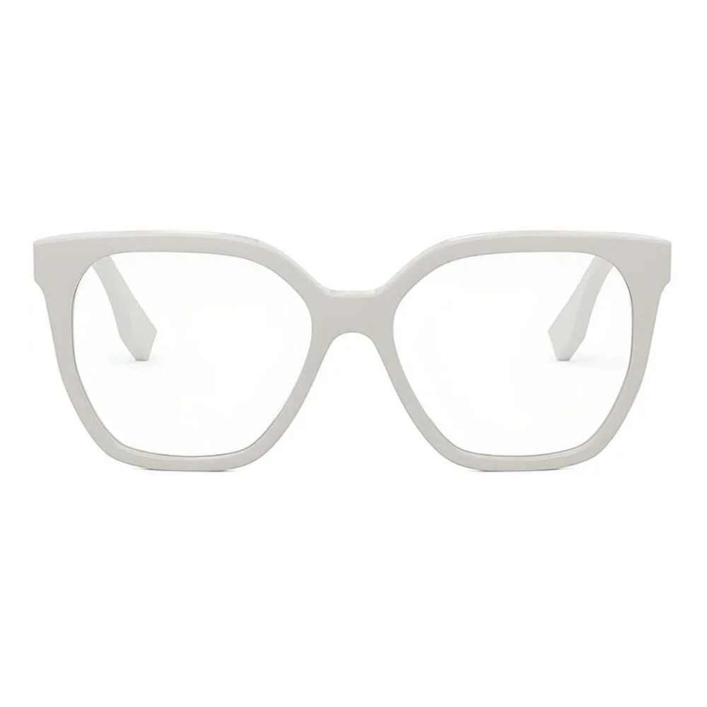 NEW FENDI EYEGLASSES, WOMEN WHITE EYEWEAR FENDI